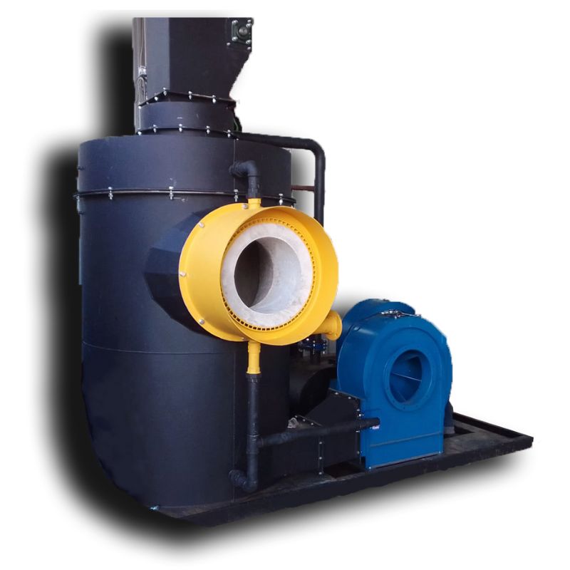 Alien Energy industrial biomass burner